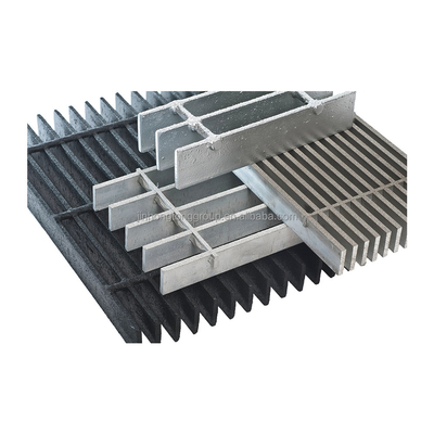 Rejas de acero de metal Plataforma de construcción Calidad de sumersión en caliente industria galvanizada Rejas de piso de acero Rejas de acero de metal