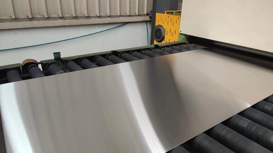 Buena ficha de precios Fabricación de chapa de metal a medida Acero inoxidable 304 304L 316 316L 316Ti 321 precio por tonelada de chapa de acero inoxidable