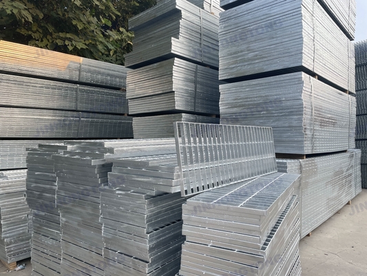 Plataforma de rejilla de acero galvanizado de acero con rejilla de acero de acero con barra de torsión