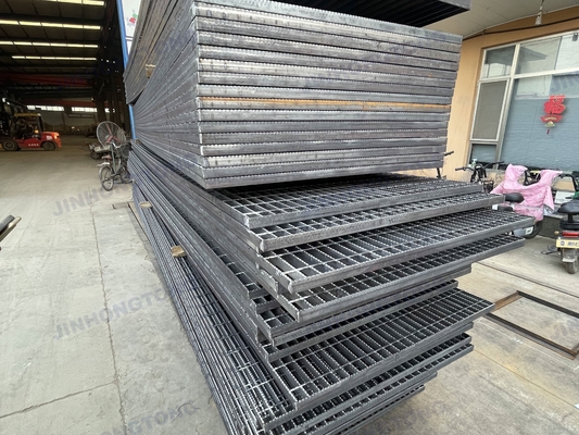 Plataforma de rejilla de acero galvanizado de acero con rejilla de acero de acero con barra de torsión