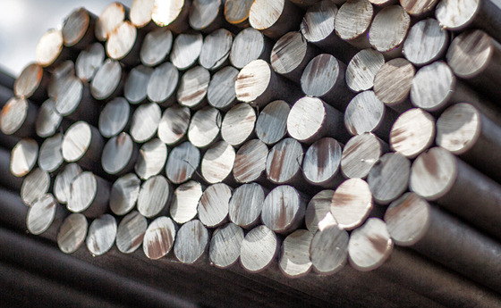 Barras de acero de carbono de baja resistencia laminadas en caliente de gran diámetro