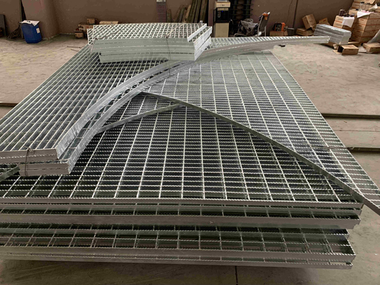 China grilleta de acero galvanizado peso / precio de grilleta de acero forjado / suelo de acero de rejilla abierta Grilleta de acero