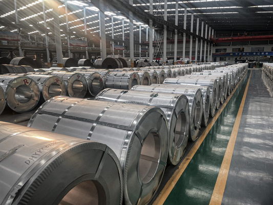 Az40 bobina de acero galvalume 55% placa de acero de aleación Al - Zn bobina galvanizada fabricación profesional bobina de acero galvalume Az20