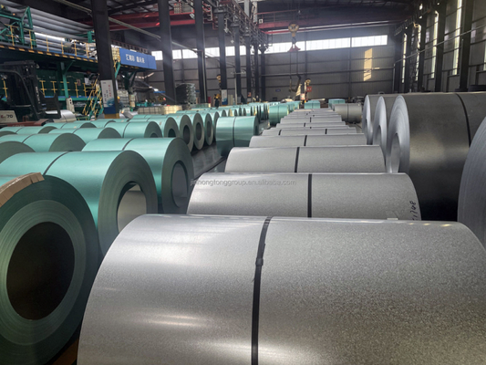 Az40 bobina de acero galvalume 55% placa de acero de aleación Al - Zn bobina galvanizada fabricación profesional bobina de acero galvalume Az20