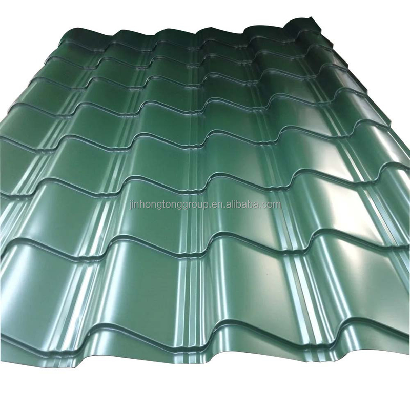PPGI Presentación de la cubierta de acero galvanizado de hierro corrugado CGI con espesor de 0,2 mm y certificado GS