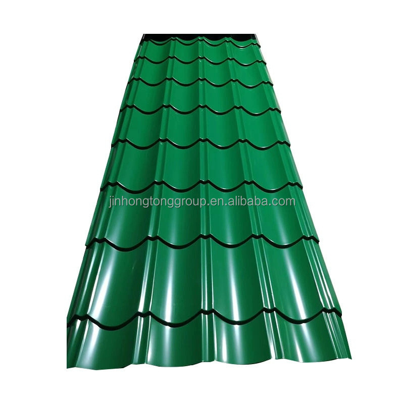 DX51D Grado CGI de techo de hierro/acero galvanizado corrugado revestido de color para material de construcción