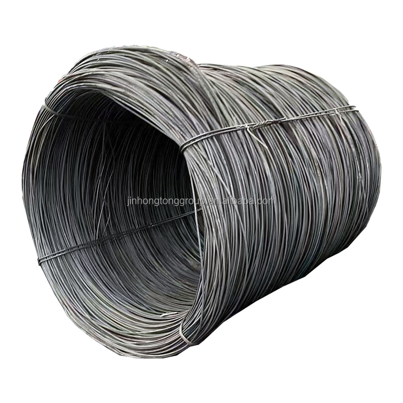 Rodas de alambre de acero de alto carbono 5,5 mm 6,5 mm laminadas en caliente Q195 SAE1008 para fabricación de uñas ISO9001 2008 Certificado