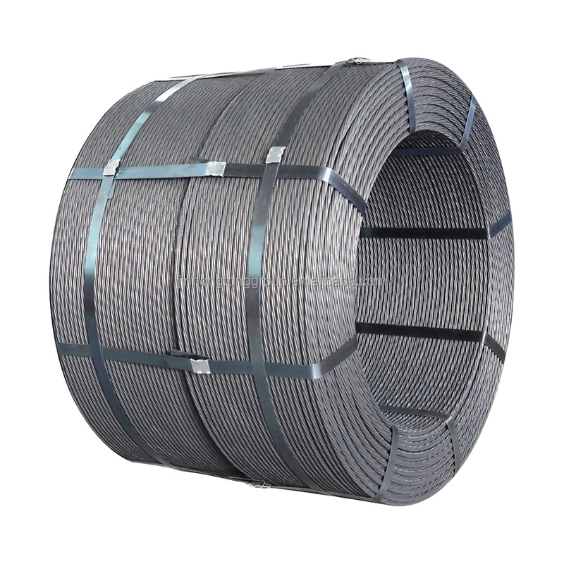 Servicios de soldadura 3 mm de diámetro de acero en caliente en el núcleo de la hebra de alambre de acero galvanizado con AiSi estándar y proyectos