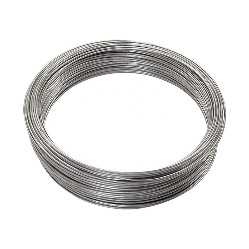 AISI/ASTM/JIS/EN/GB Standard alambre galvanizado de acero bajo en carbono para unión y malla de grado Q195 Q235 45 60 65 70 80 82B