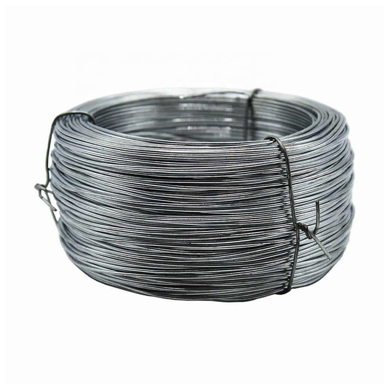 Zinc galvanizado Bwg 16 20 Hierro de trabajo pesado Metal Gi Rebar de acero de alambre de unión de alambre de nylon recubierto de alambre de unión para materiales de construcción