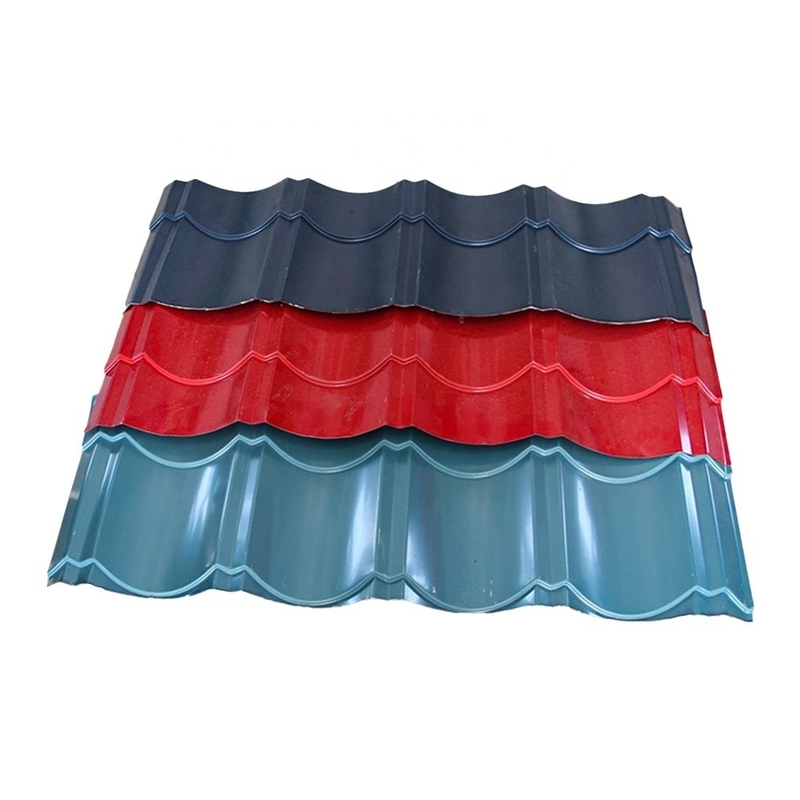 AISI/ASTM/JIS/EN/GB Standard Ppgl Plata de techo de acero galvanizado recubierta de color para techo de color gris de ancho personalizado