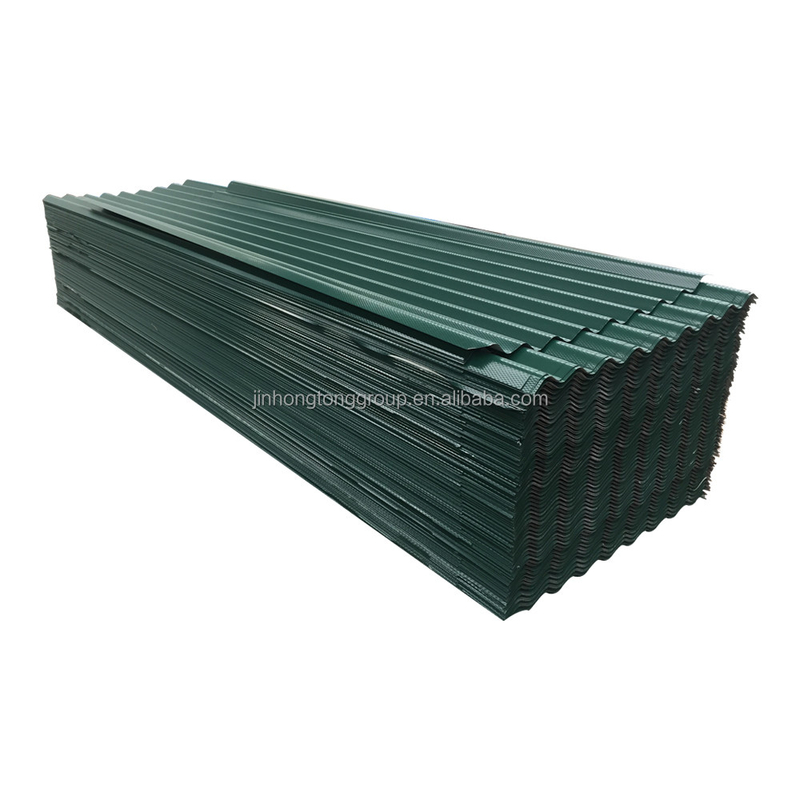 Hoja corrugada PPGI de color RAL personalizada para paneles de material de techo de acero galvanizado