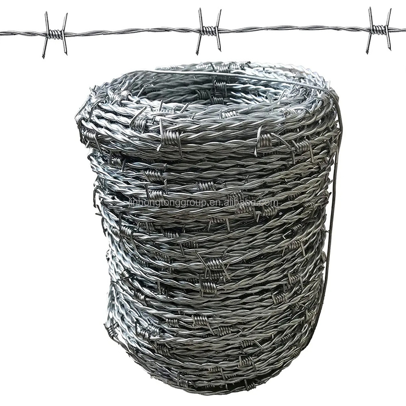 Envase de alambre de púas para construcción protectora Distribuidor de alambre de púas galvanizado