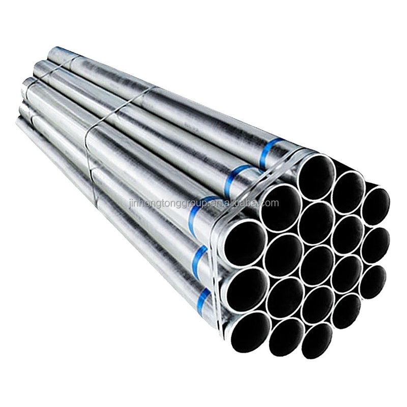 Tubos de acero galvanizados en caliente tubo cuadrado 0,4 mm-2 mm espesor de capa de zinc Z40-Z700 suministro para la entrega de líquido a baja presión