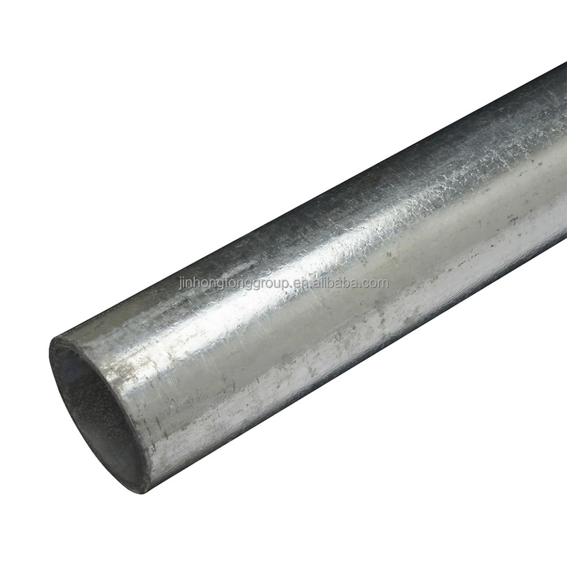 Q195/Q215/Q235/Q345/SS400 2 pulgadas 3 pulgadas 4 pulgadas 5 pulgadas 6 pulgadas tubo galvanizado de hierro redondo sumergido en caliente para invernadero