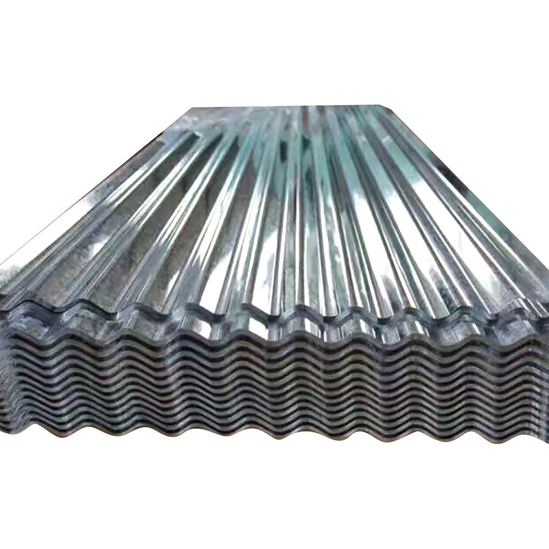 Hojas de techo corrugado de aluminio y zinc de plata estándar ASTM para techo de hierro de chapa de acero Galvalume