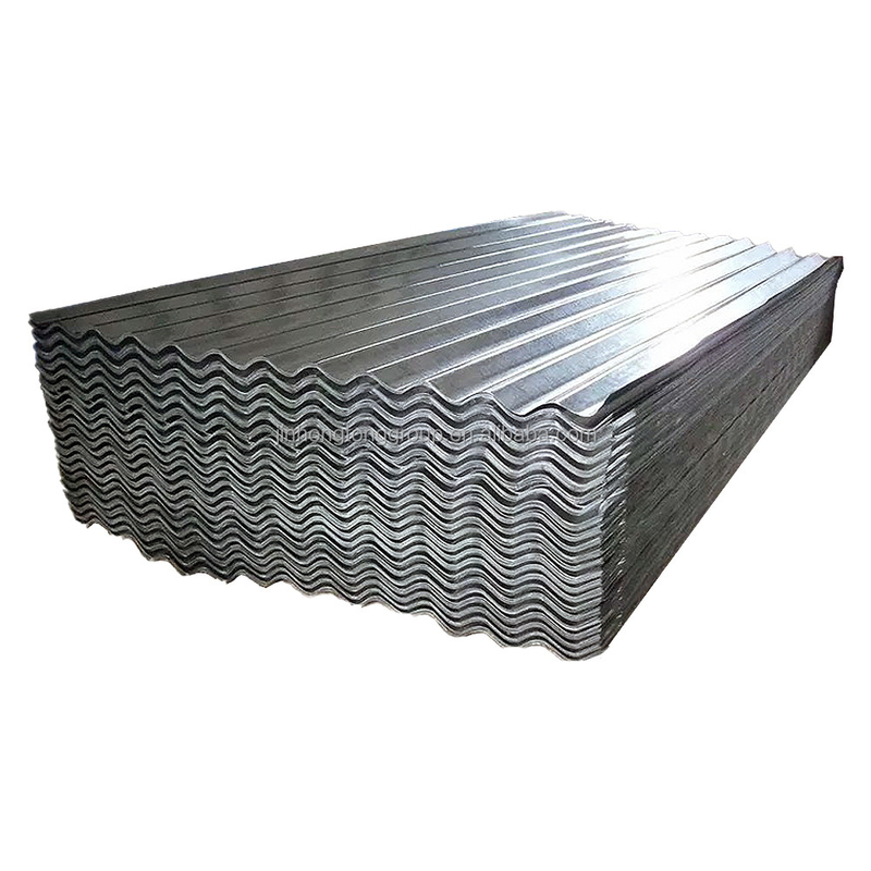 Decoiling de la cubierta galvanizado de metal ondulado hoja DX51D Gi de la cubierta de acero de la hoja Galvanizado de aluminio zincado Z30-Z40