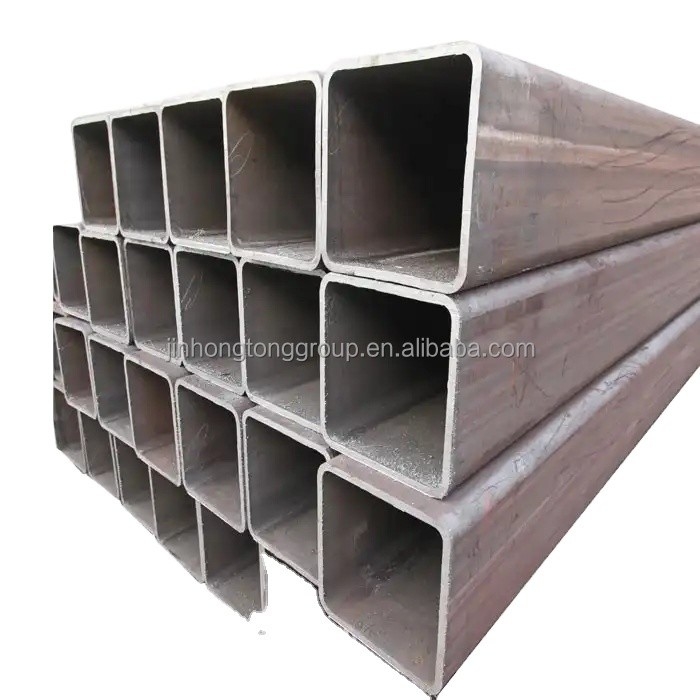 Tubo cuadrado galvanizado en caliente Tubo de hierro de 0,9 mm Tubo de Gi Tubo perforado revestido con polvo Tubo cuadrado de acero galvanizado estructural