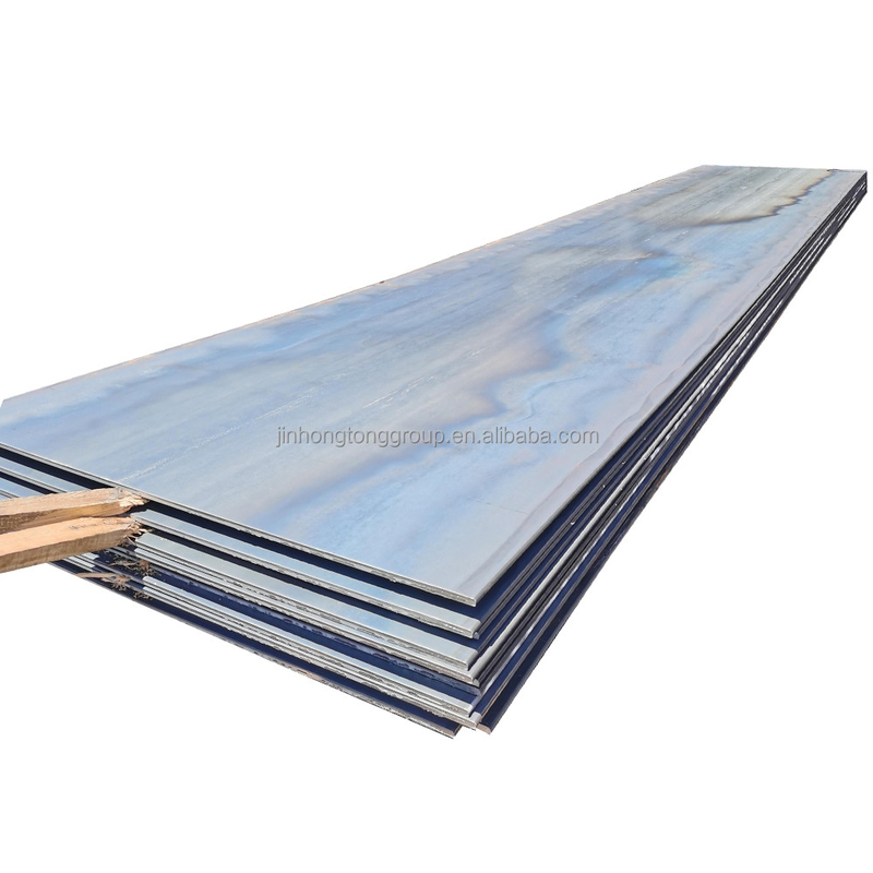 Grado Q195/Q235/Ss400/SPHC/SAE1006 Plata de acero laminada en caliente de chapa de acero personalizada para acero suave de bajo carbono