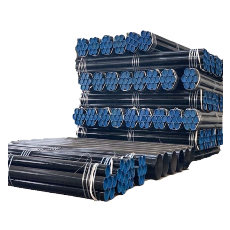 Tubo sin costura de acero al carbono negro Q345d Q355b RW Tubos de acero cuadrado para facturación por peso real y espesor de pared