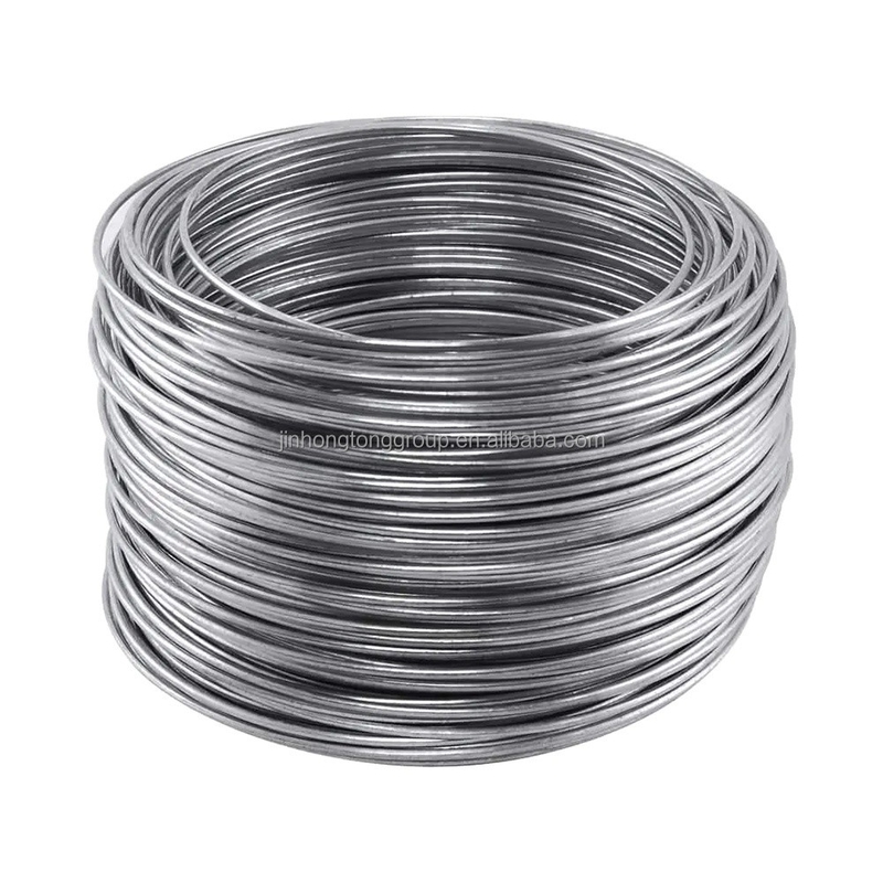 Q195 Q235 45 60 65 70 80 82B alambre galvanizado recubierto de zinc 0,5 mm 0,55 mm 0,6 mm 0,7 mm 1 mm 2 mm 3 mm 4 mm alambre de hierro sumergido en caliente