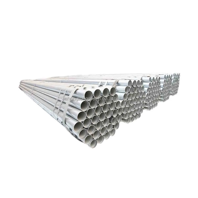 Tubo de acero galvanizado redondo ASTM A36 Q235 con certificado CE y recubrido de zinc 200-700 g/m2