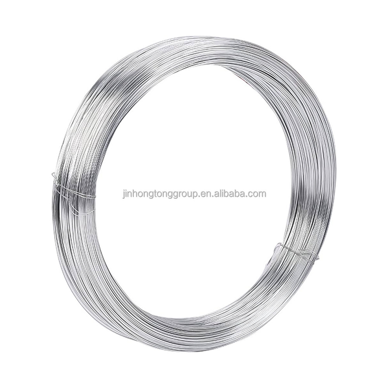 Bwg16 Bwg20 Bwg21 alambre de cercas galvanizado de acero bajo en carbono alambre galvanizado para unión y malla Diámetro 0,2 mm-8 mm alambre plano