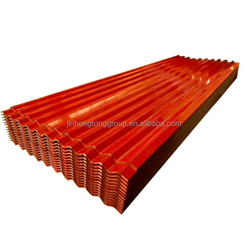 1 mm de espesor Anticorrosión Plain/Color Coated Aluminium Roof Corrugated Galvanized Roofing Sheet para el material de construcción Durable