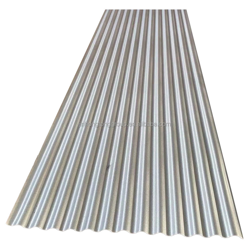 Capa de techo de acero galvanizado de 22 Gauge Gi para el techo Capa de techo de metal de zinc asequible y duradera 1400-1799mm de longitud