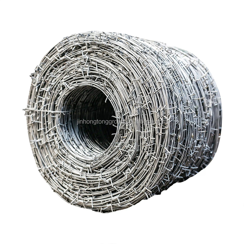 Rollo de alambre galvanizado de barba galvanizada 50 kg alambre de púas para afeitar tipo afeitador único y certificado BSCI