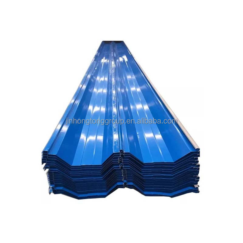 762-899 mm de anchura chapa de acero corrugadoPPGI DX01 DX02 Tejas de metal recubiertas de color para edificios y talleres Techo de paja