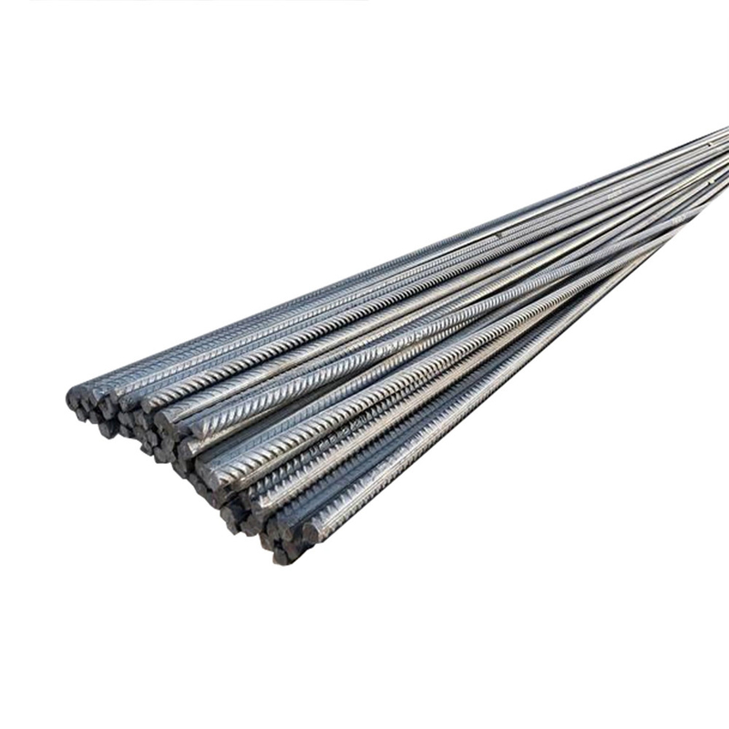 HRB400 HRB335 Rebar de acero D10 D12 D16 D20 Barras redondas deformadas longitud 6m 8M 9m 12M para el refuerzo de hormigón