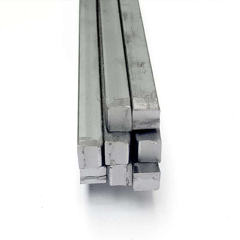 Barras cuadradas de 8 mm y 10 mm estándar AiSi /ASTM/ bs/ DIN /GB /JIS /EN para decoración Q195 Q215 Q235 Q345 Barras cuadradas de hierro forjado