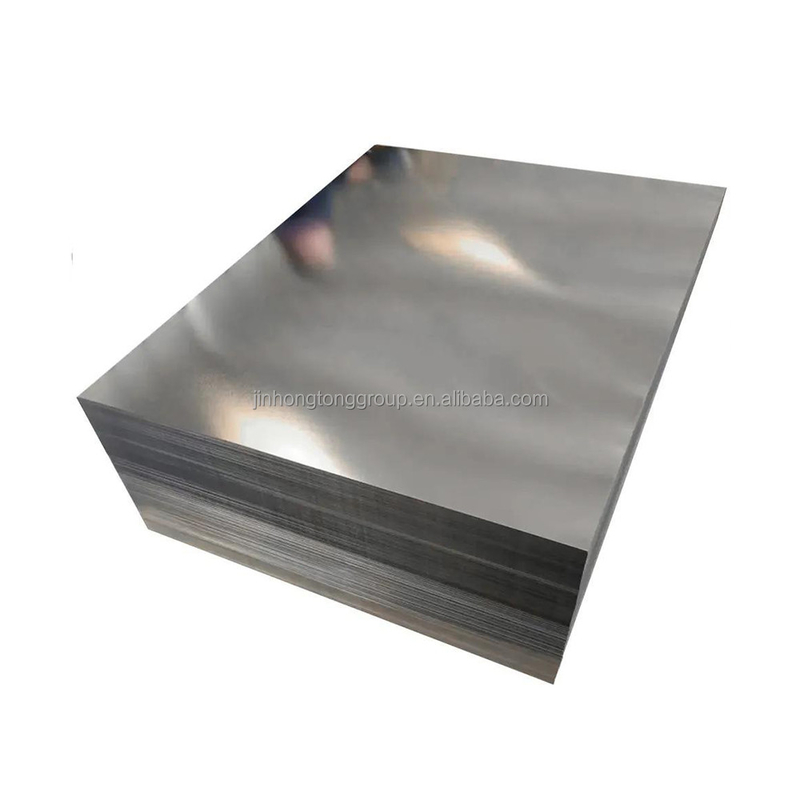 Coilar de acero galvanizado por inmersión en caliente DR8 DR9 T4 T5 Hoja de hoja de estaño electrolítica para superficies brillantes y recubrimiento de estaño 0,005-0,015 mm