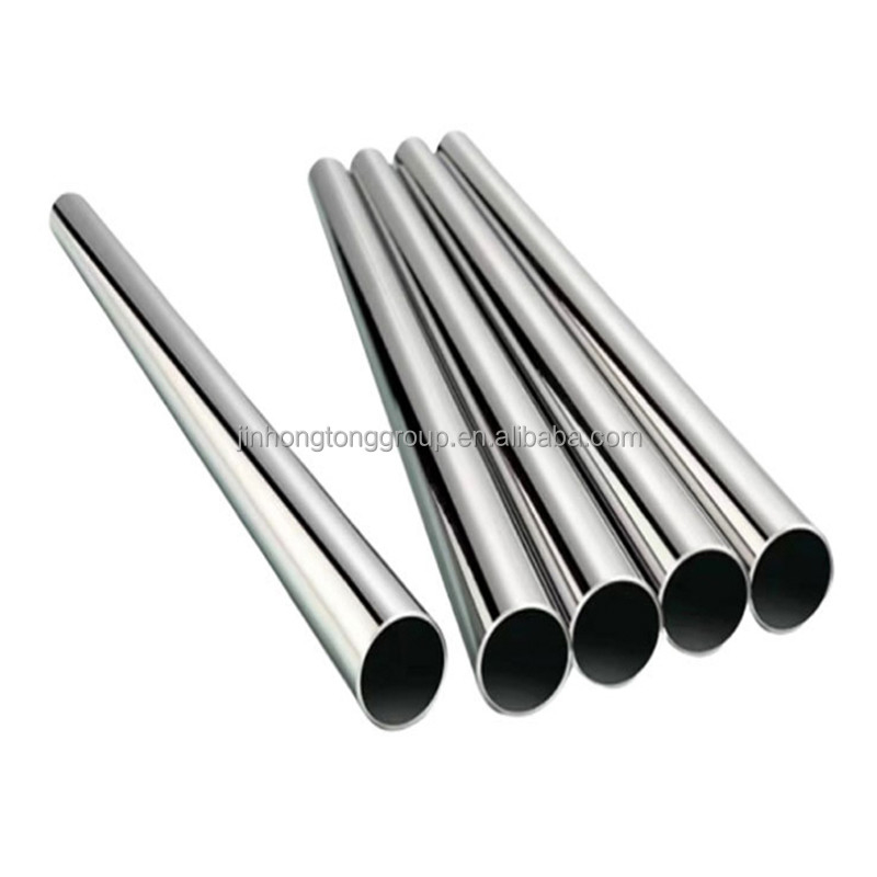 Industria alimentaria 304 316l tubo redondeado de acero inoxidable laminado en caliente y dorado de 18k espesor de color 0,1 mm-8 mm
