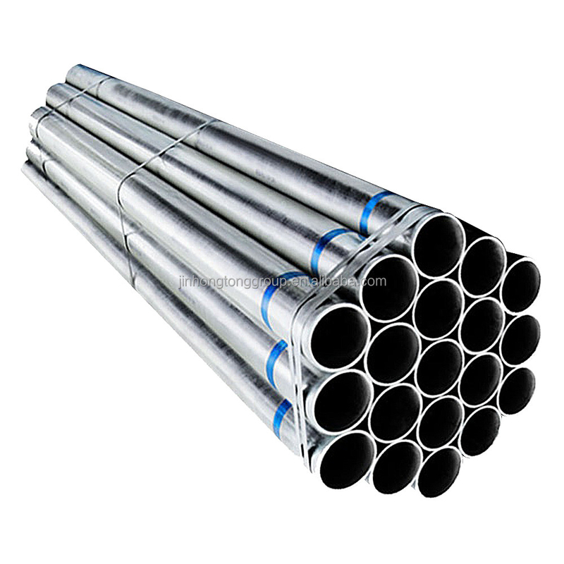 6.4M longitud GI tubo de acero galvanizado para la construcción 1.2-2.0mm espesor materiales pre galvanizados