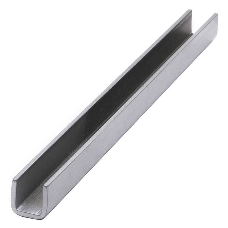Acero estructural suave de carbono laminado en caliente U canal C canal JIS G3101 SS400 SS540 Q215 Ck75 S235jr Q235 Q345 Ss400 Perforado