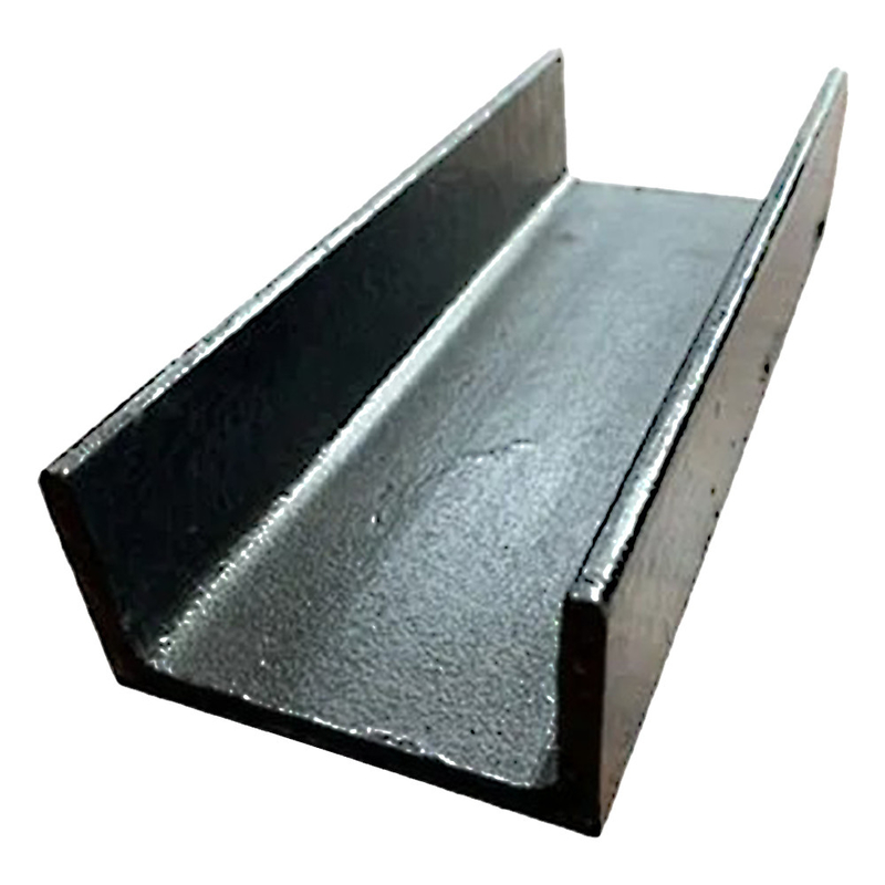 Acero de canal laminado en caliente ASTM Q235 Q345 para la aplicación de estructuras de soporte