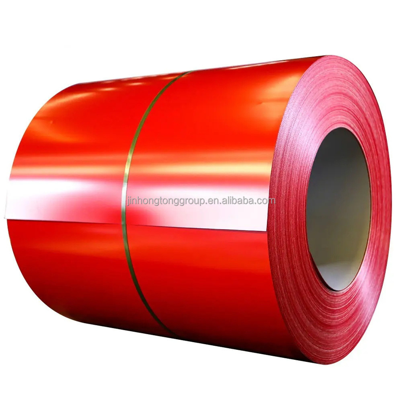 Alto elogio DX53D bobina de acero recubierta de color PPGL bobina de chapas de acero galvanizadas prepintadas de color con recubrimiento de zinc 20g-275g/m2