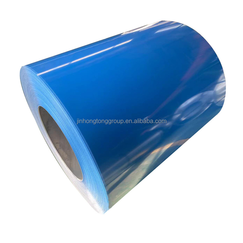 Calidad SGCC/CGCC bobina de acero recubierta de color para aplicaciones industriales Ancho 600-1250MM ID de bobina 508/610mm Fabricado
