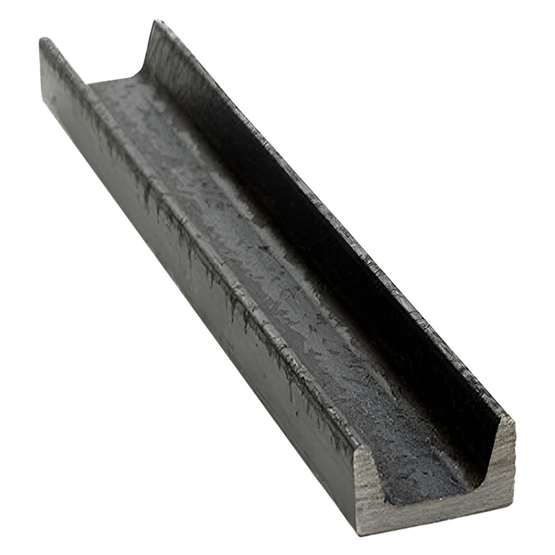 Canales de acero de hierro de carbono de tipo U sin aleación laminados en caliente para soporte estructural en materiales de construcción
