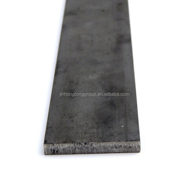 Precio de fábrica 5160 acero laminado de resorte ligero de acero carbono barras planas de acero carbono rectangulares de acero inoxidable barras planas