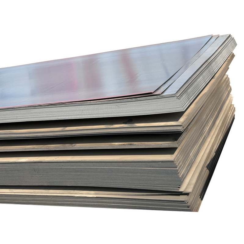 China Precio de fábrica de chapa de acero al carbono laminada en caliente A36 SS400 Q235 para material de construcción