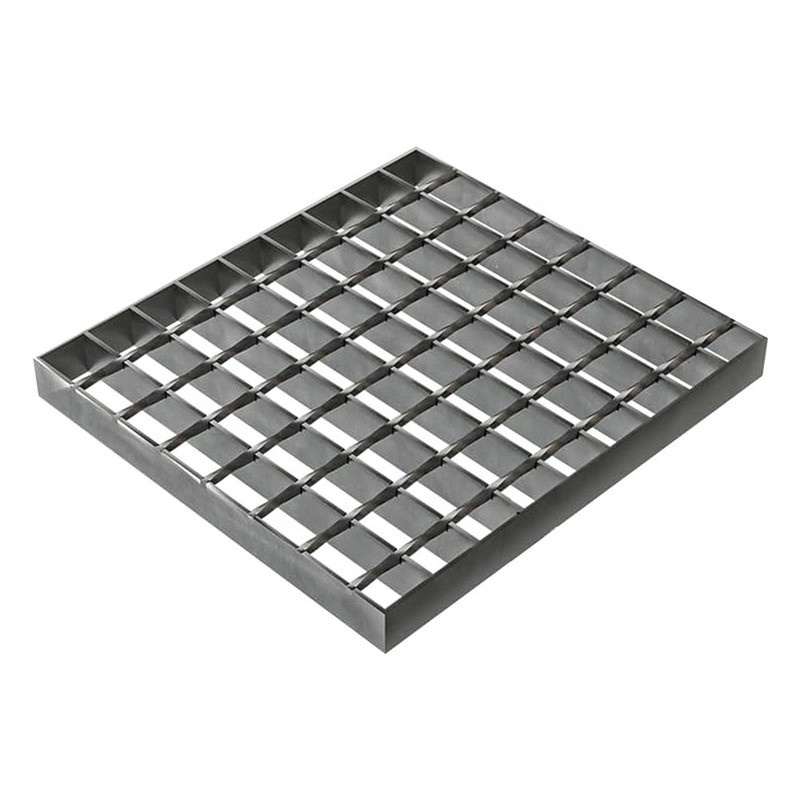 Rejas de acero galvanizado galvanizado para plataforma de paseo Placa de pie con costos de precio barato