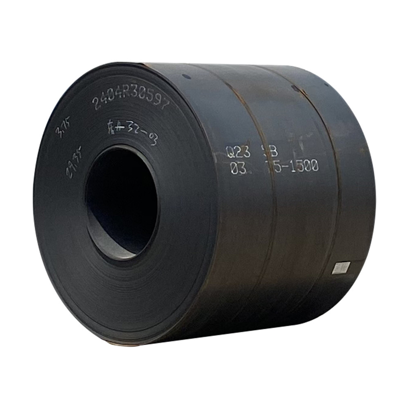 bobina de acero al carbono ASTM Q235, Q235B, Q195, A283 de alta calidad de un proveedor de confianza de China, perfecta para materiales de construcción