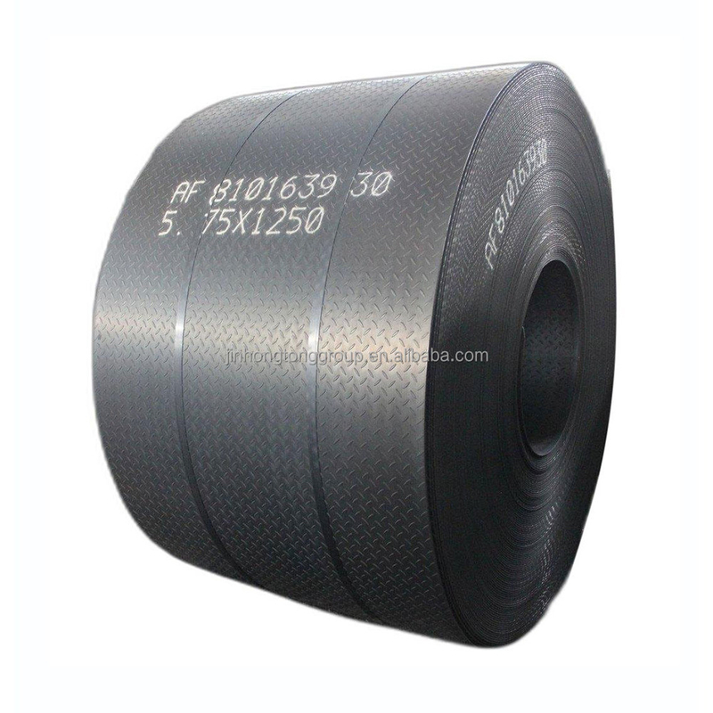 Rollo de acero cuadrado A36 laminado en caliente duradero, placa de acero suave ST52 y hoja cuadrada S235JR versátil y de alta calidad
