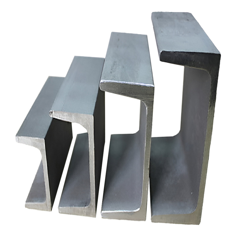 Fabricante chino DIN EN10025 S235J2G3/G4 Acero de canales U &amp; C galvanizados de aluminio - canales estructurales de calidad superior