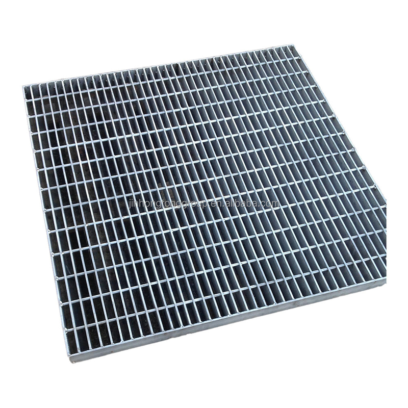 Materiales de construcción de alta calidad hechos de metal Rejas de drenaje de acero inoxidable galvanizadas por inmersión en caliente
